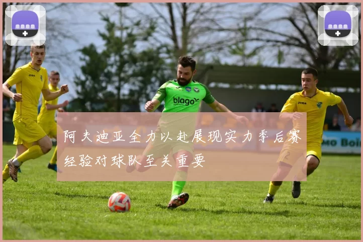 阿夫迪亚全力以赴展现实力季后赛经验对球队至关重要